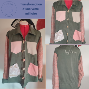 Veste militaire longue